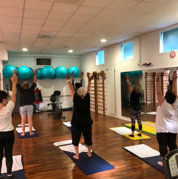 Cours de gymnastique douce